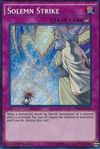 Solemn Strike [BOSH-EN079] Secret Rare | Galactic Gamez