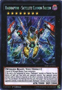 Raidraptor - Satellite Cannon Falcon [WIRA-EN024] Secret Rare | Galactic Gamez