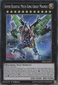 Super Quantal Mech King Great Magnus [WIRA-EN037] Secret Rare | Galactic Gamez