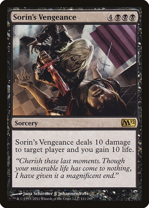 Sorin's Vengeance [Magic 2012] | Galactic Gamez