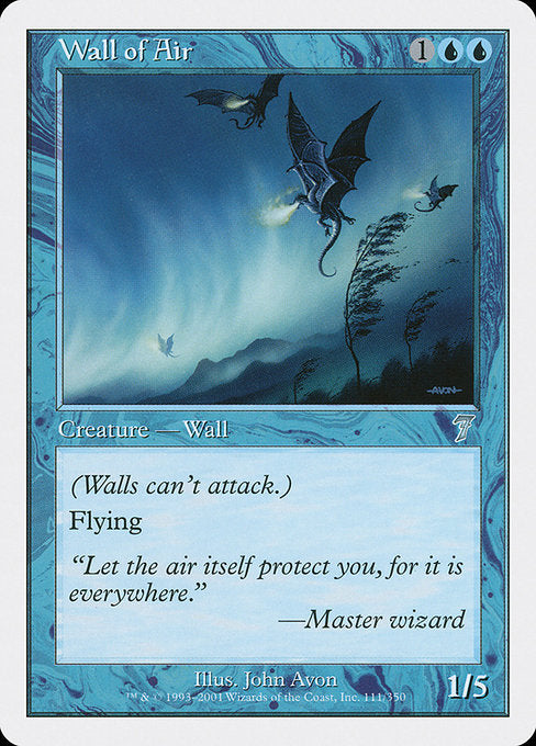 Wall of Air [Seventh Edition] | Galactic Gamez