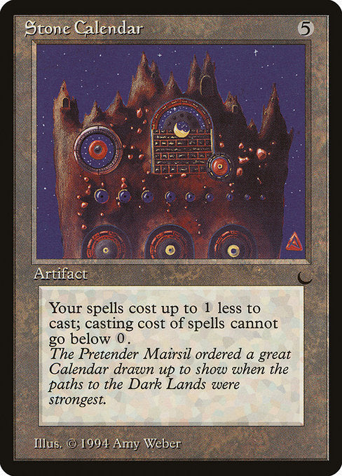 Stone Calendar [The Dark] | Galactic Gamez