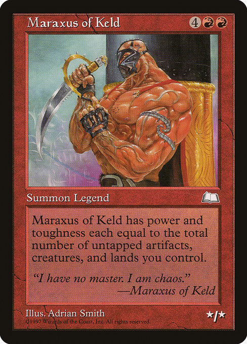 Maraxus of Keld [Weatherlight] | Galactic Gamez