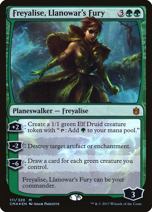 Freyalise, Llanowar's Fury [Commander Anthology] | Galactic Gamez