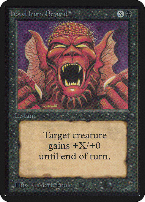 Howl from Beyond [Limited Edition Alpha] | Galactic Gamez