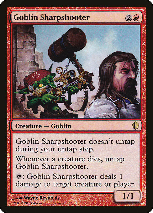 Goblin Sharpshooter [Commander 2013] | Galactic Gamez