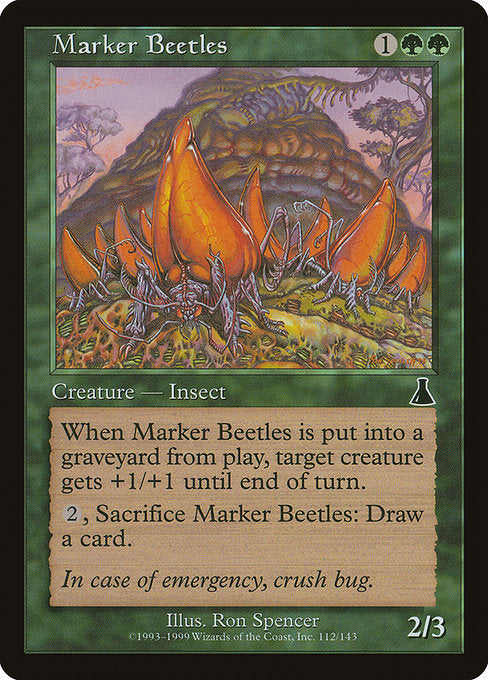 Marker Beetles [Urza's Destiny] | Galactic Gamez