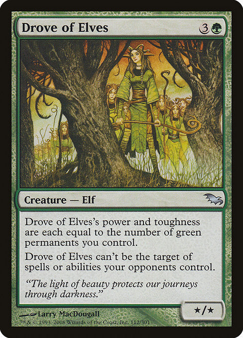 Drove of Elves [Shadowmoor] | Galactic Gamez