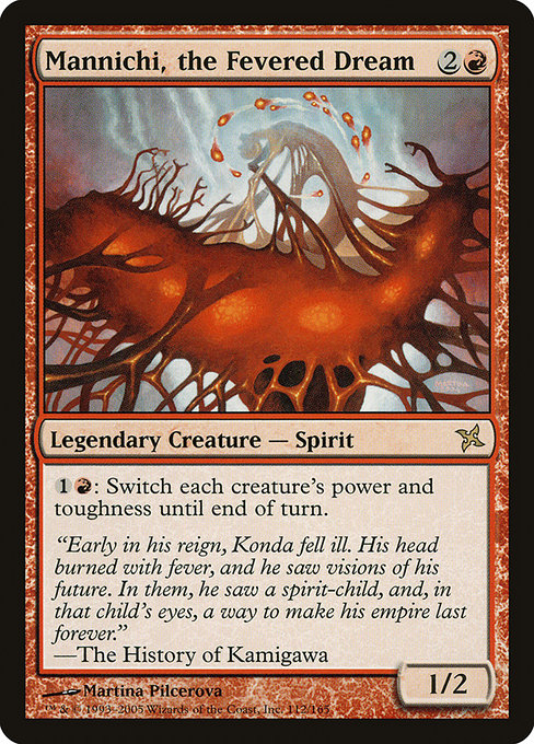 Mannichi, the Fevered Dream [Betrayers of Kamigawa] | Galactic Gamez