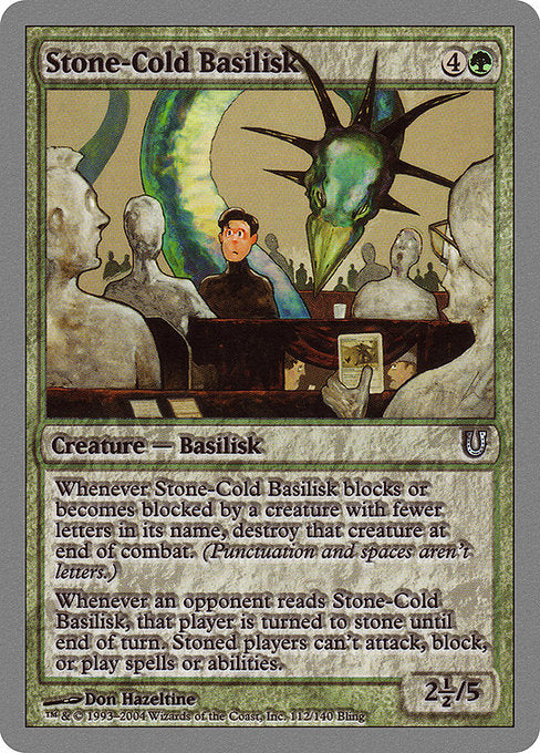 Stone-Cold Basilisk [Unhinged] | Galactic Gamez