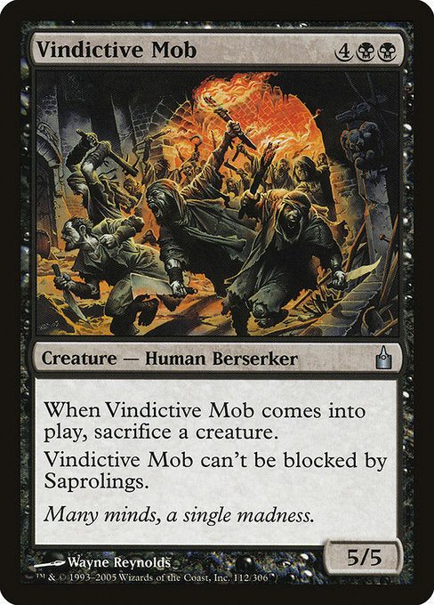 Vindictive Mob [Ravnica: City of Guilds] | Galactic Gamez