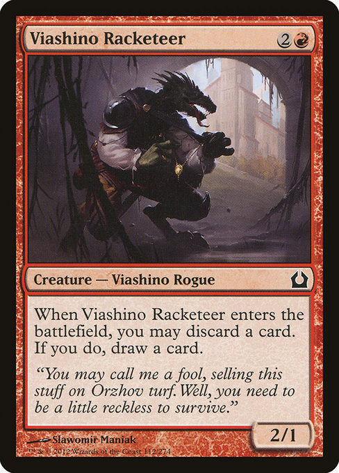 Viashino Racketeer [Return to Ravnica] | Galactic Gamez