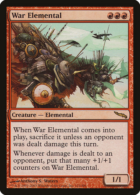 War Elemental [Mirrodin] | Galactic Gamez