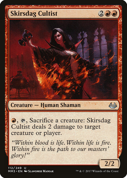 Skirsdag Cultist [Modern Masters 2017] | Galactic Gamez