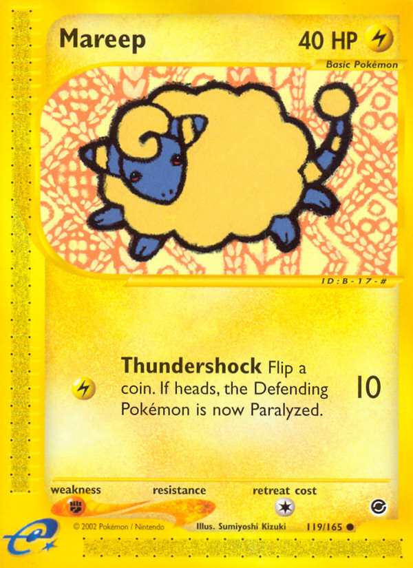 Mareep (119/165) [Expedition: Base Set] | Galactic Gamez