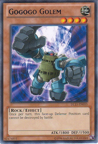 Gogogo Golem (Blue) [DL15-EN010] Rare | Galactic Gamez