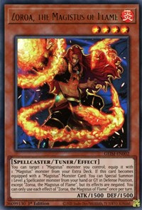 Zoroa, the Magistus of Flame [GEIM-EN002] Ultra Rare | Galactic Gamez