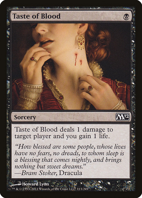 Taste of Blood [Magic 2012] | Galactic Gamez