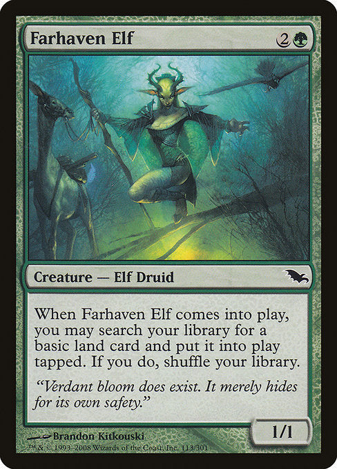 Farhaven Elf [Shadowmoor] | Galactic Gamez