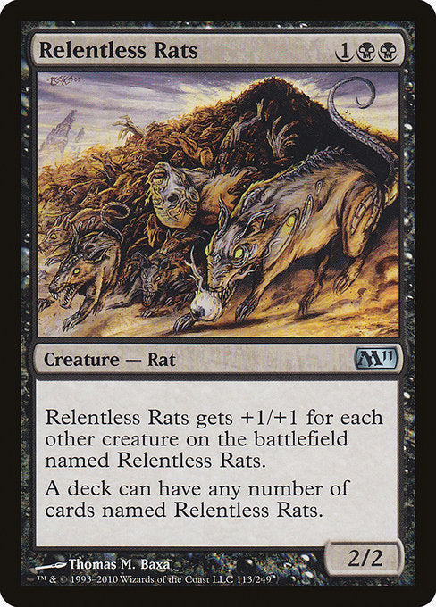 Relentless Rats [Magic 2011] | Galactic Gamez