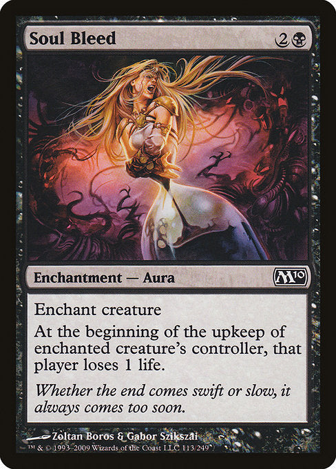 Soul Bleed [Magic 2010] | Galactic Gamez