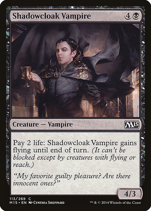 Shadowcloak Vampire [Magic 2015] | Galactic Gamez