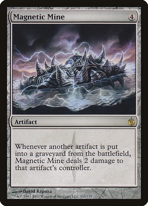 Magnetic Mine [Mirrodin Besieged] | Galactic Gamez