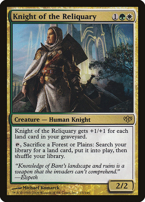 Knight of the Reliquary [Conflux] | Galactic Gamez