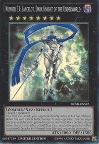 Number 23: Lancelot, Dark Knight of the Underworld [BOSH-ENSE2] Super Rare | Galactic Gamez