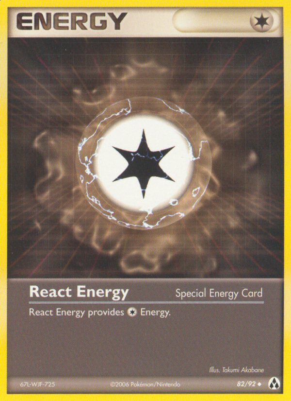 React Energy (82/92) [EX: Legend Maker] | Galactic Gamez