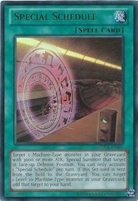 Special Schedule [ZDC1-EN003] Ultra Rare | Galactic Gamez