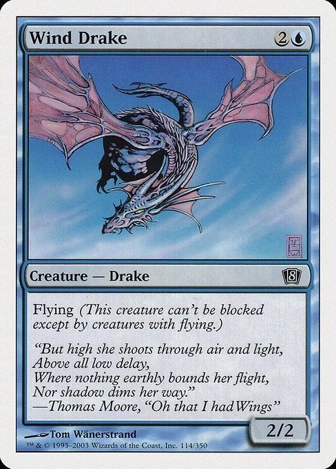 Wind Drake [Eighth Edition] | Galactic Gamez