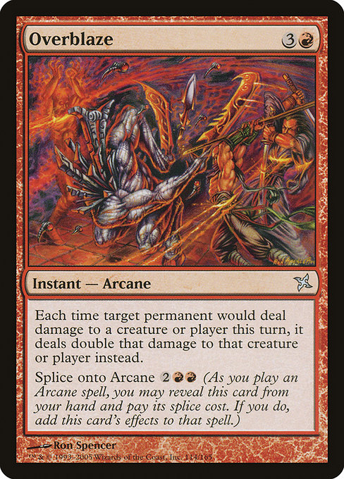 Overblaze [Betrayers of Kamigawa] | Galactic Gamez