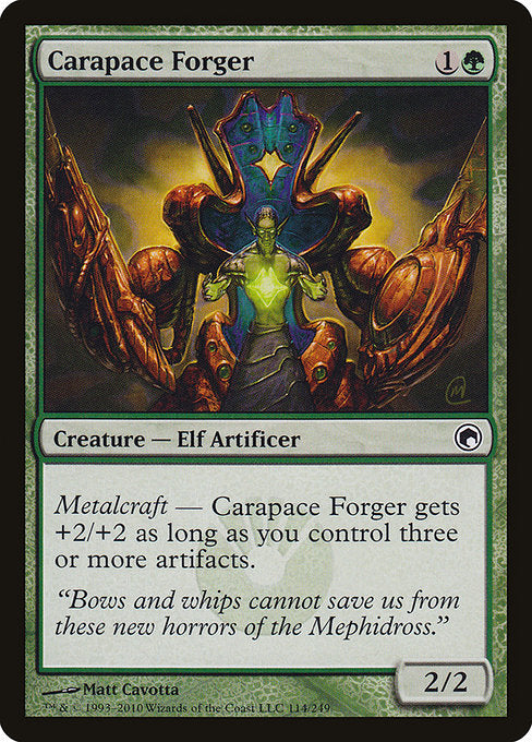 Carapace Forger [Scars of Mirrodin] | Galactic Gamez