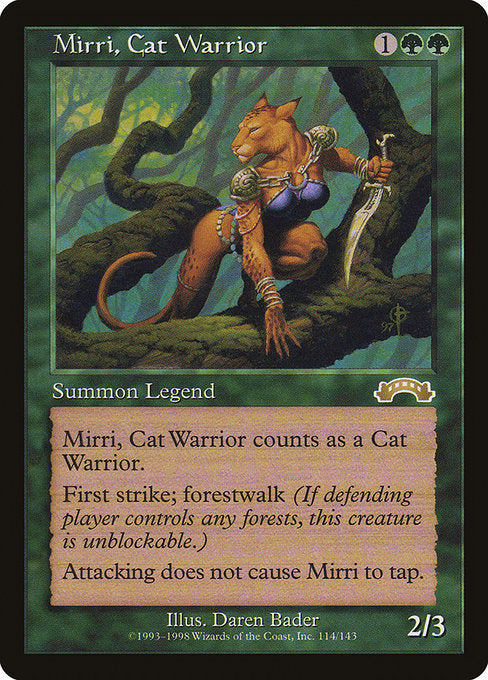 Mirri, Cat Warrior [Exodus] | Galactic Gamez