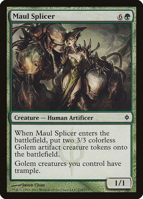 Maul Splicer [New Phyrexia] | Galactic Gamez