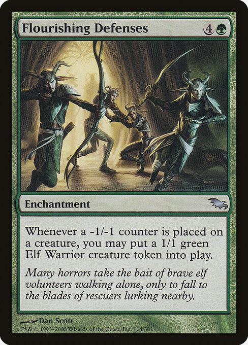 Flourishing Defenses [Shadowmoor] | Galactic Gamez