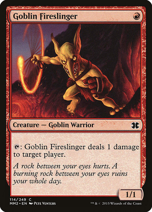Goblin Fireslinger [Modern Masters 2015] | Galactic Gamez