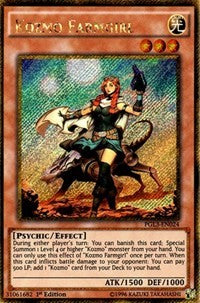 Kozmo Farmgirl [PGL3-EN024] Gold Secret Rare | Galactic Gamez