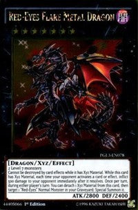 Red-Eyes Flare Metal Dragon [PGL3-EN078] Gold Rare | Galactic Gamez