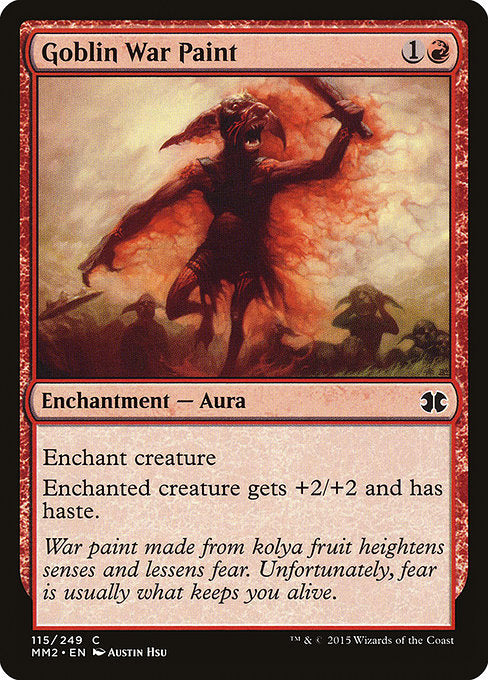 Goblin War Paint [Modern Masters 2015] | Galactic Gamez