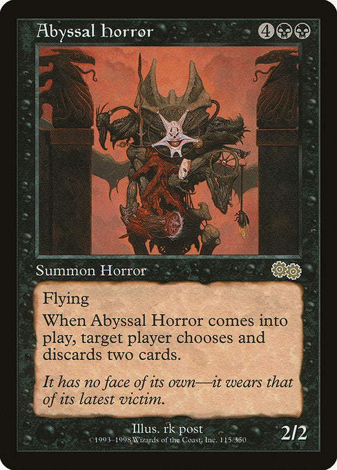 Abyssal Horror [Urza's Saga] | Galactic Gamez