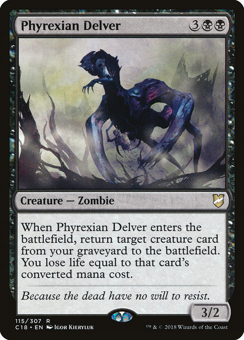 Phyrexian Delver [Commander 2018] | Galactic Gamez