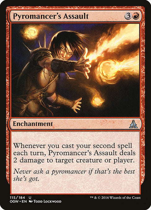 Pyromancer's Assault [Oath of the Gatewatch] | Galactic Gamez