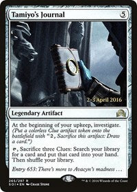 Tamiyo's Journal (Entry 653) [Prerelease Cards] | Galactic Gamez