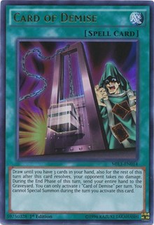 Card of Demise [MIL1-EN014] Ultra Rare | Galactic Gamez