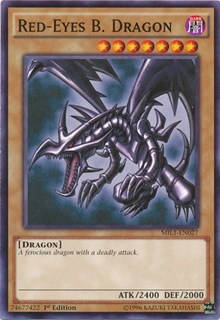 Red-Eyes B. Dragon [MIL1-EN027] Common | Galactic Gamez