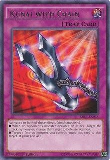 Kunai with Chain [MIL1-EN048] Rare | Galactic Gamez