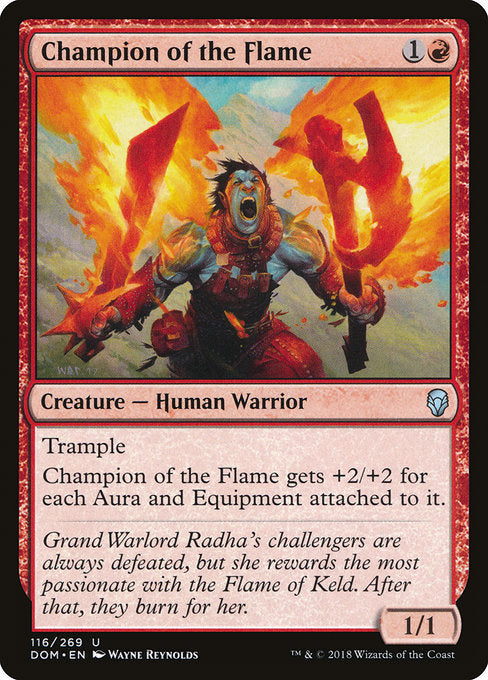 Champion of the Flame [Dominaria] | Galactic Gamez