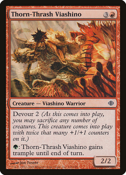 Thorn-Thrash Viashino [Shards of Alara] | Galactic Gamez